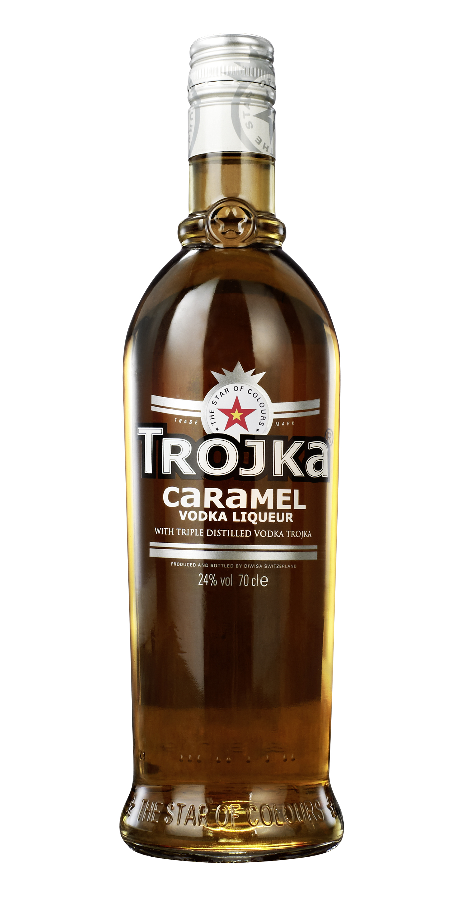 Trojka Vodka Liqueur Caramel – la liqueur de vodka dorée